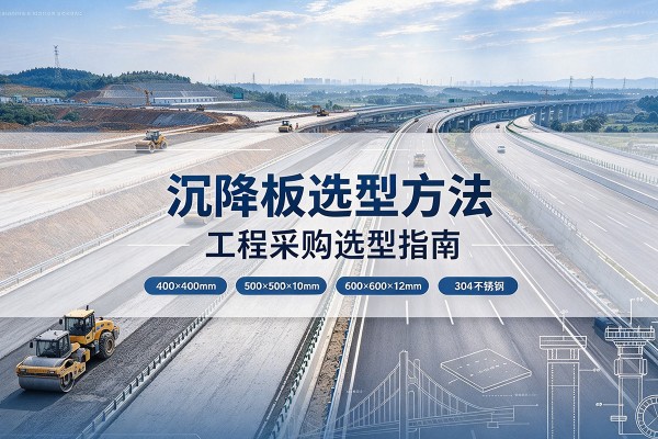 昭通沉降板选择方法