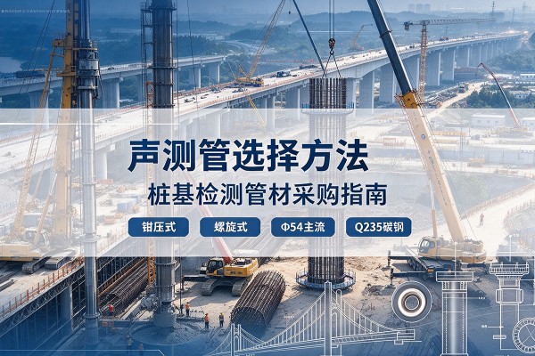 昭通声测管选型标准