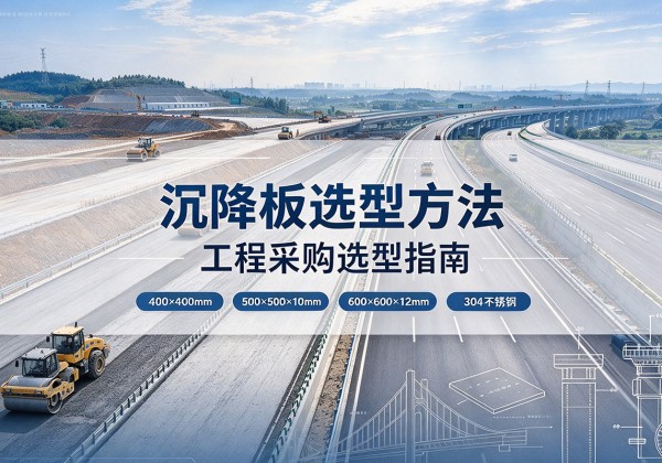 昭通沉降板选择方法