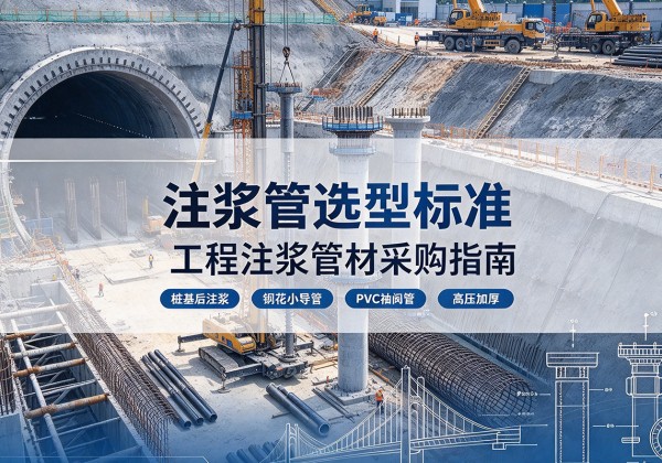 昭通注浆管选型标准